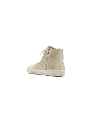 Slide Suede High-Top Sneakers.