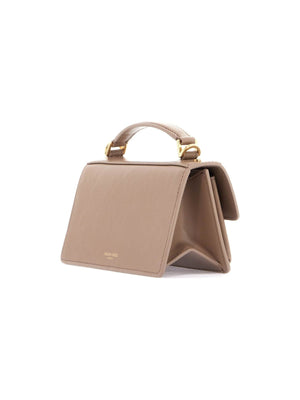 GOLDEN GOOSE-Small Venezia Boarded Leather Bag -JOHN JULIA.