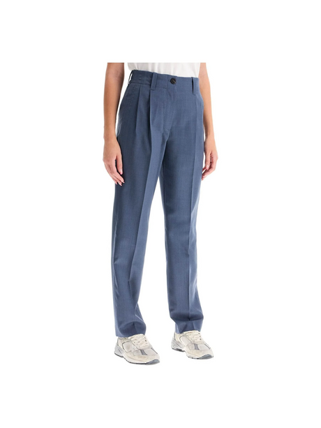 Soft Wool Trousers-Golden Goose-JOHN JULIA