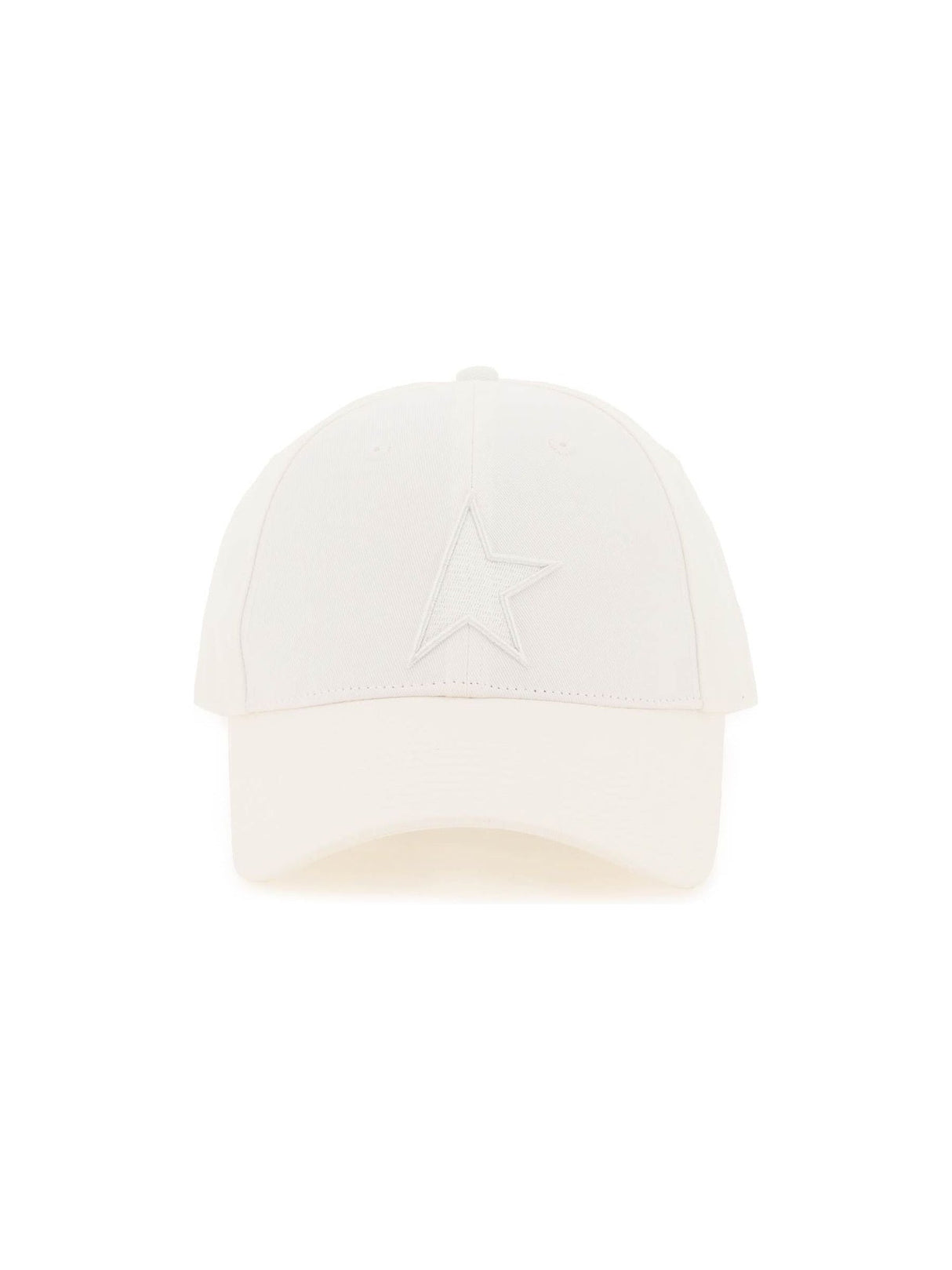 Star Embroidered Cotton Twill Hat