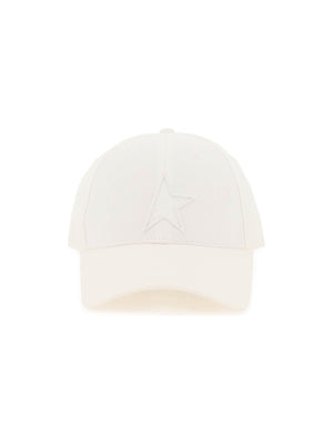 Star Embroidered Cotton Twill Hat