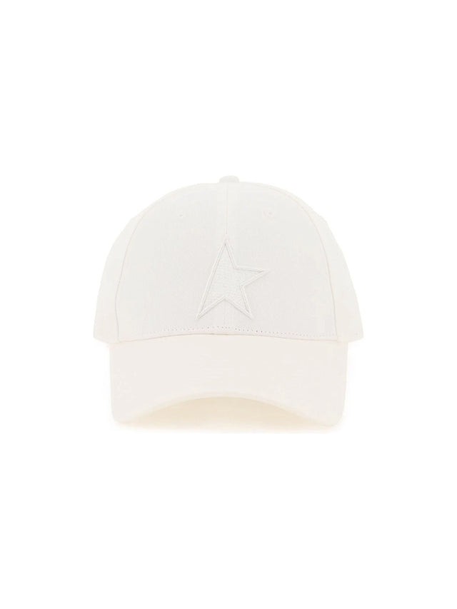 Star Embroidered Cotton Twill Hat - XXS - Unisex > Unisex accessories > Scarves hats and gloves