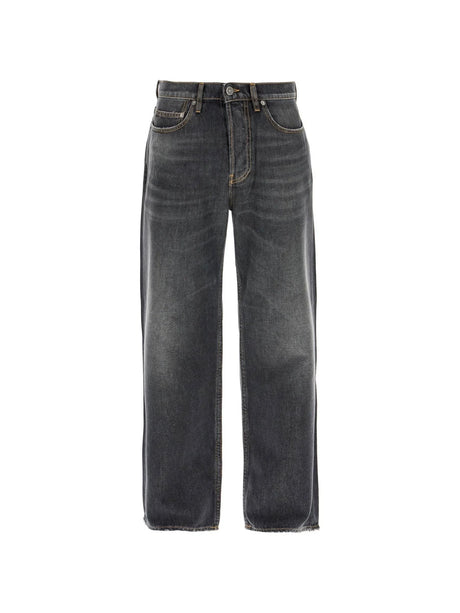 Stonewashed Denim Jeans-Golden Goose-JOHN JULIA