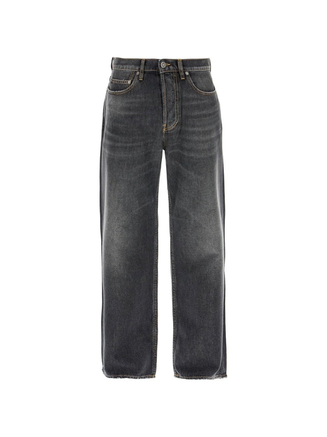 Stonewashed Denim Jeans-Golden Goose-JOHN JULIA