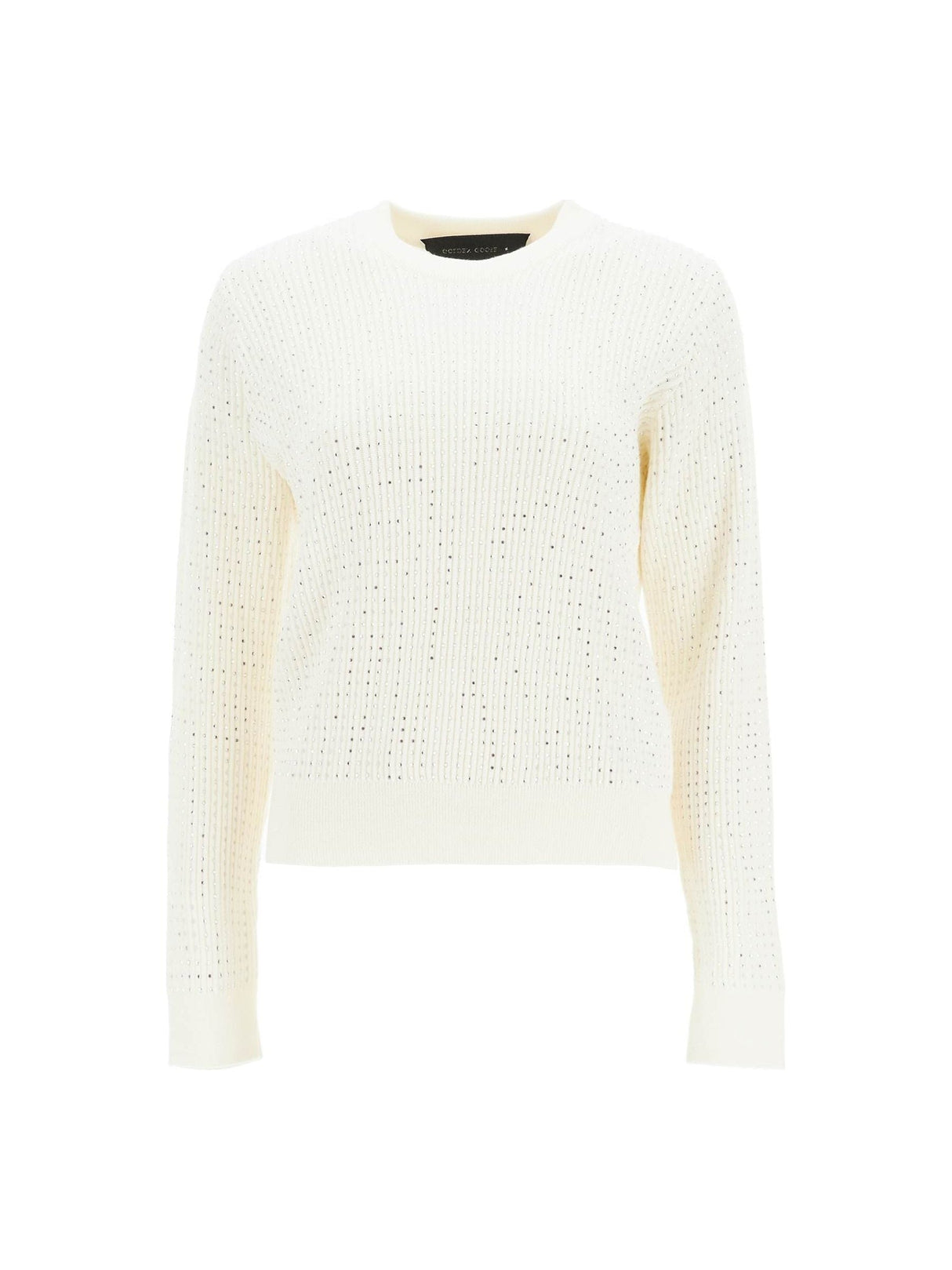 GOLDEN GOOSE-Crewneck Pullover With -JOHN JULIA.