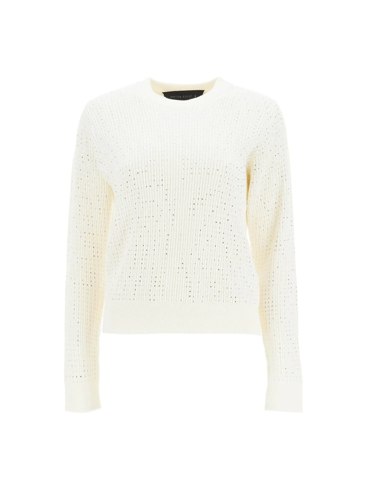 GOLDEN GOOSE-Crewneck Pullover With -JOHN JULIA.