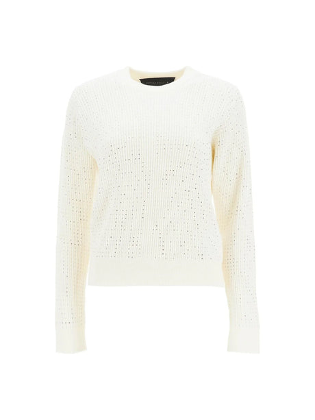 GOLDEN GOOSE-Crewneck Pullover With -JOHN JULIA.