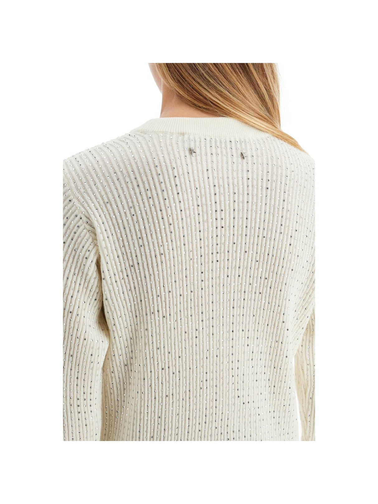 GOLDEN GOOSE-Crewneck Pullover With -JOHN JULIA.