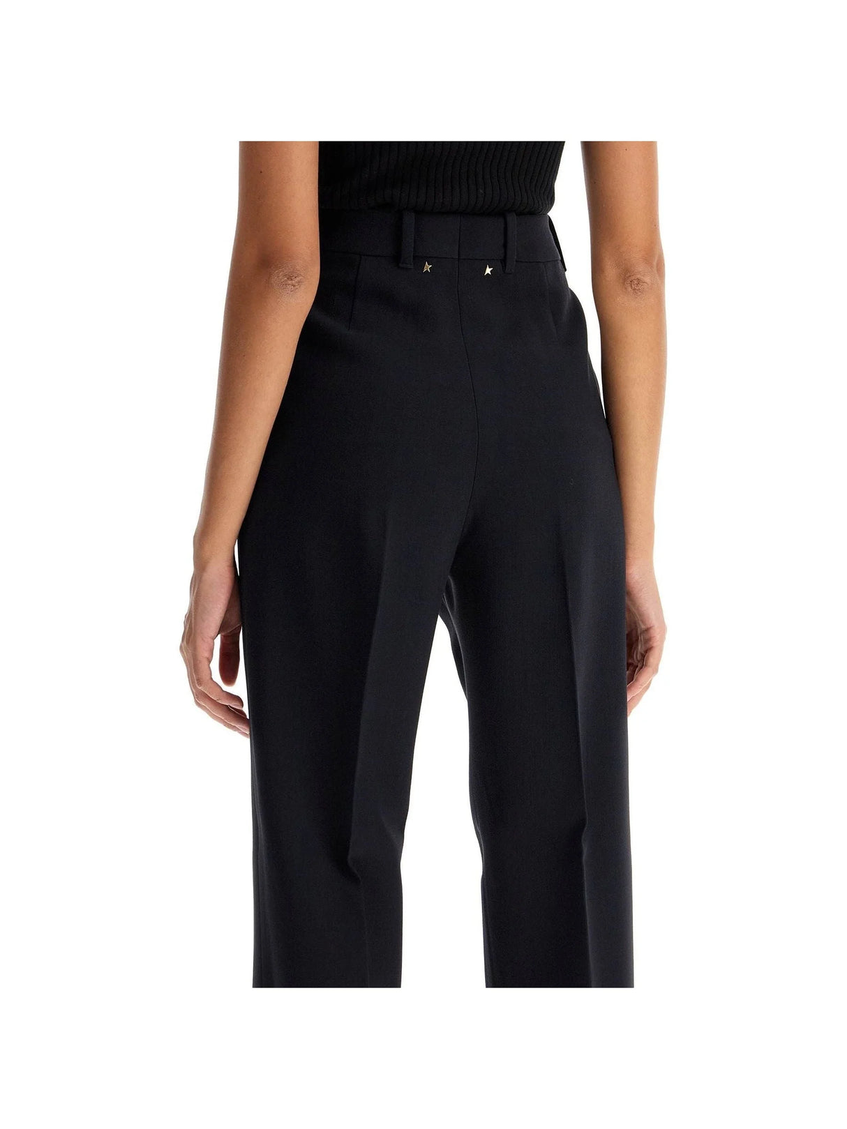 Tailored Crepe Trousers For