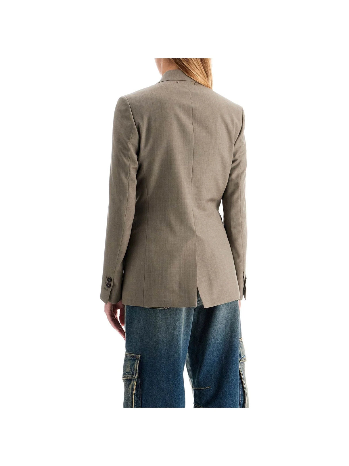 GOLDEN GOOSE-Tailored Wool Fresco Jacket For -JOHN JULIA.