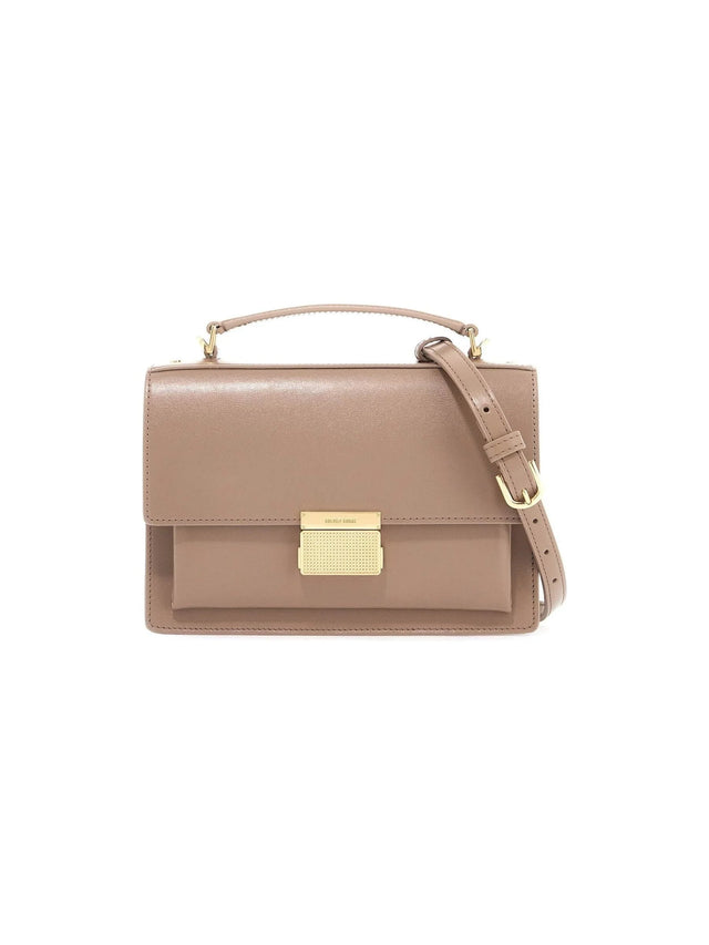 GOLDEN GOOSE-Venizia Boarded Leather Handbag -JOHN JULIA.