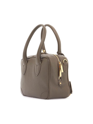 GOLDEN GOOSE-Vita Zip Leather Top-Handle Bag -JOHN JULIA.