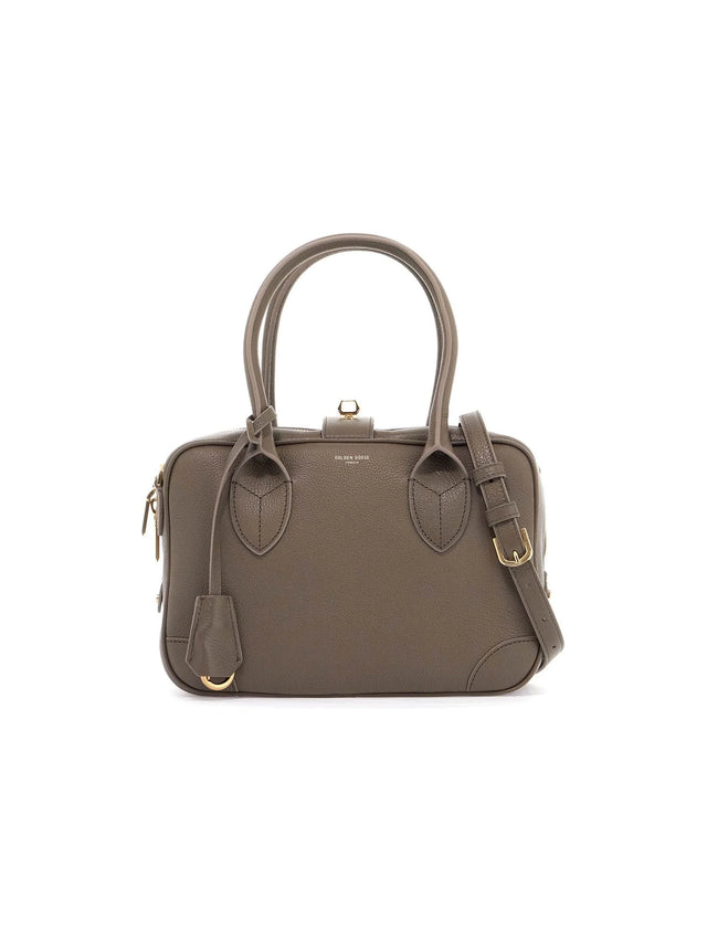 GOLDEN GOOSE-Vita Zip Leather Top-Handle Bag -JOHN JULIA.