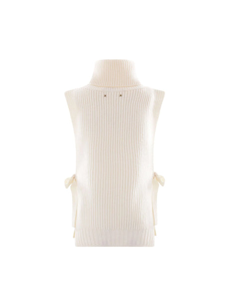 Wool Knit Body Warmer-GOLDEN GOOSE-JOHN JULIA