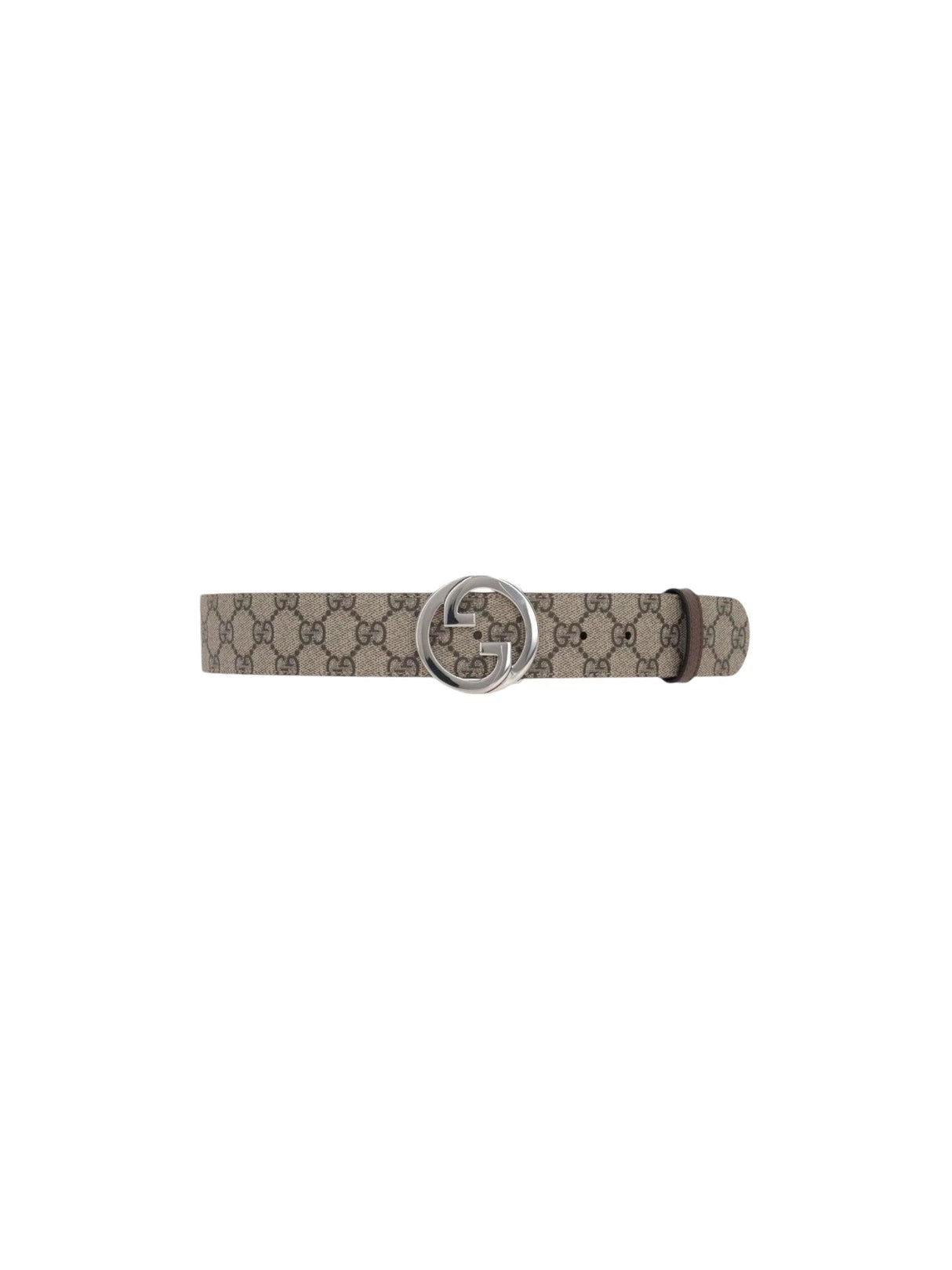 Blondie GG Supreme Canvas Belt-GUCCI-JOHN JULIA