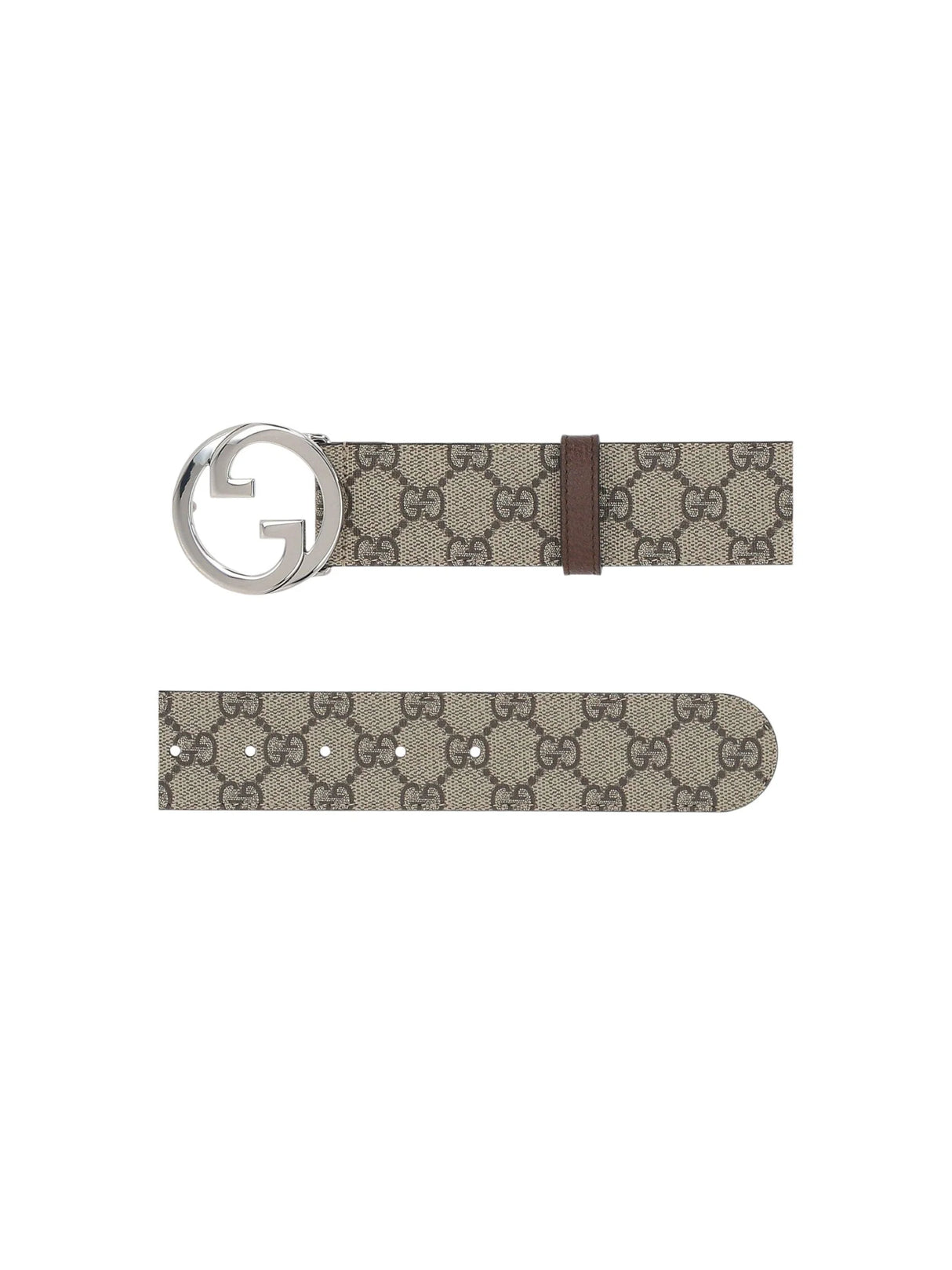 Blondie GG Supreme Canvas Belt-GUCCI-JOHN JULIA