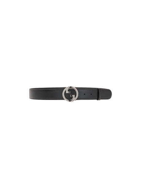 Blondie Shiny Leather Belt-GUCCI-JOHN JULIA