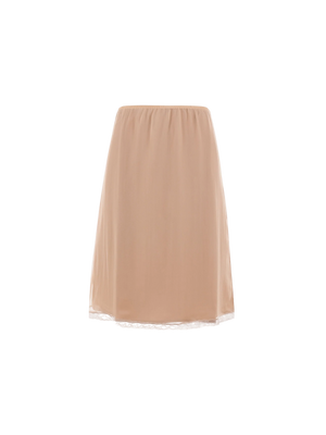 Crepe De Chine Short Skirt-GUCCI-JOHN JULIA