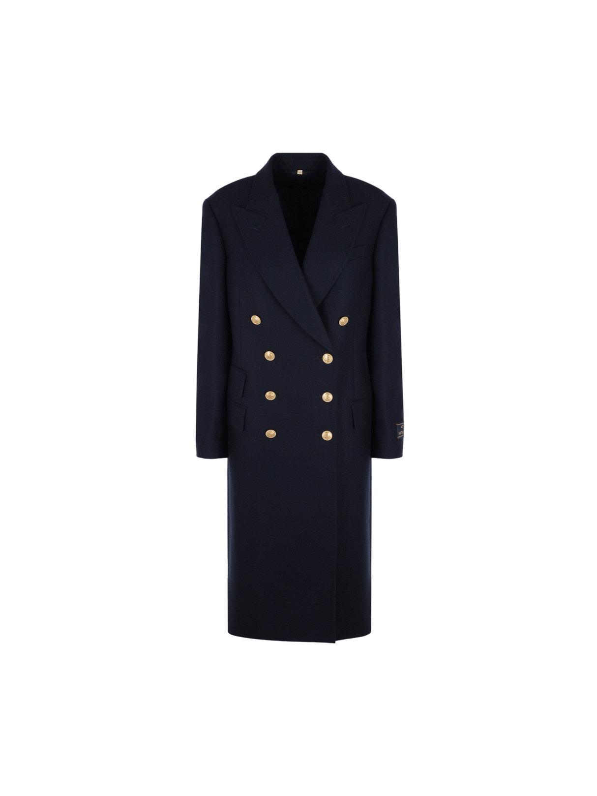 Double-breasted Cashmere Coat-GUCCI-JOHN JULIA