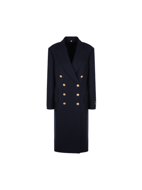 Double-breasted Cashmere Coat-GUCCI-JOHN JULIA