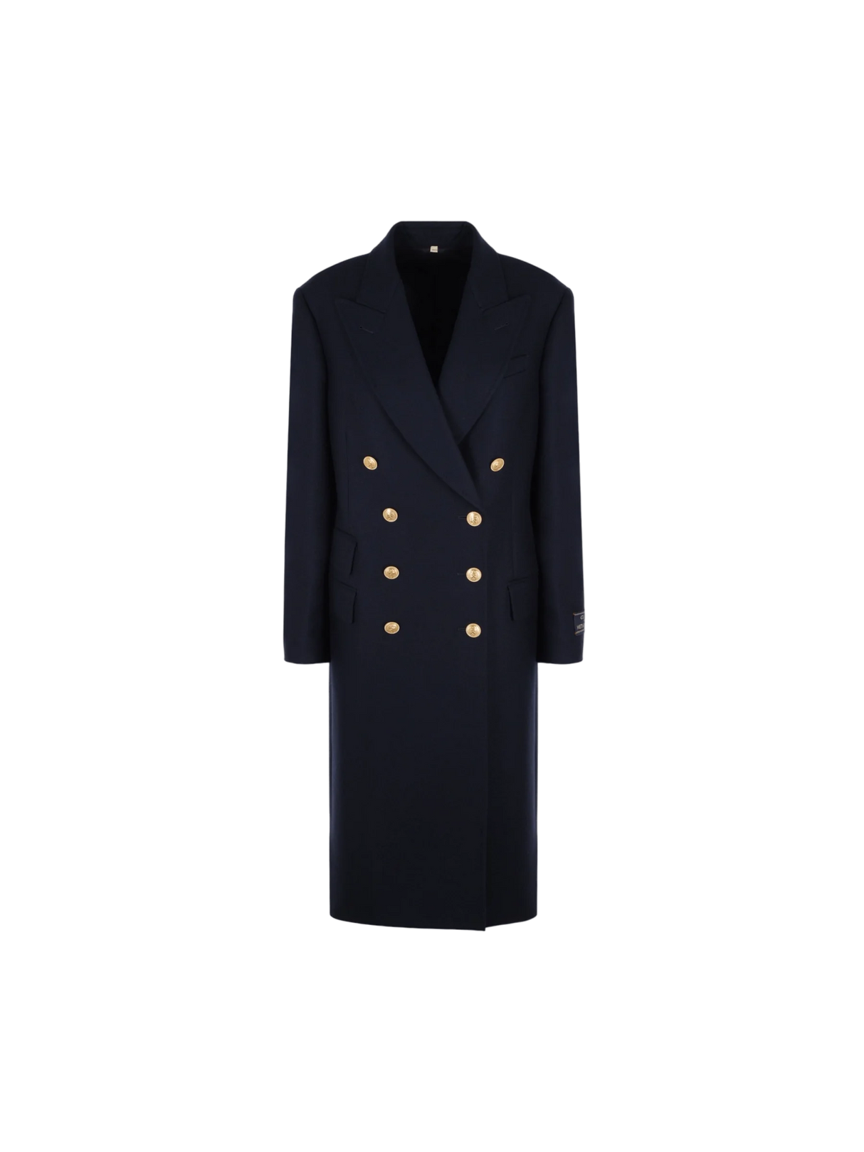 Double-breasted Cashmere Coat-GUCCI-JOHN JULIA