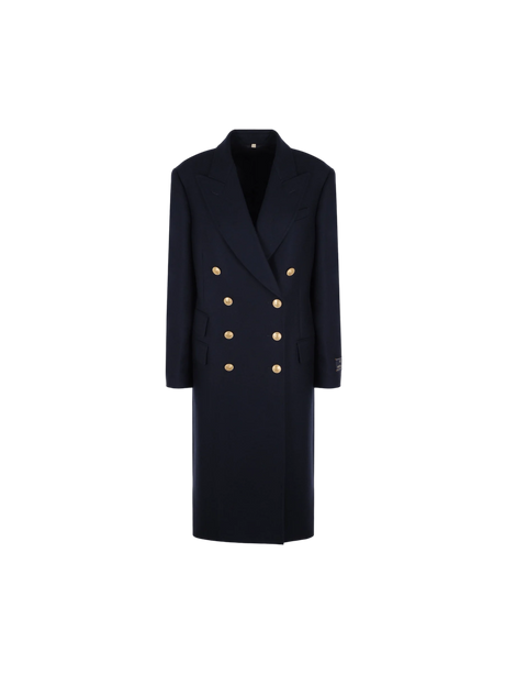 Double-breasted Cashmere Coat-GUCCI-JOHN JULIA