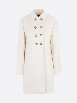 Double-breasted Wool Coat-GUCCI-JOHN JULIA