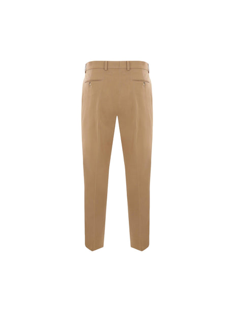 Gabardine Chino Trousers-GUCCI-JOHN JULIA