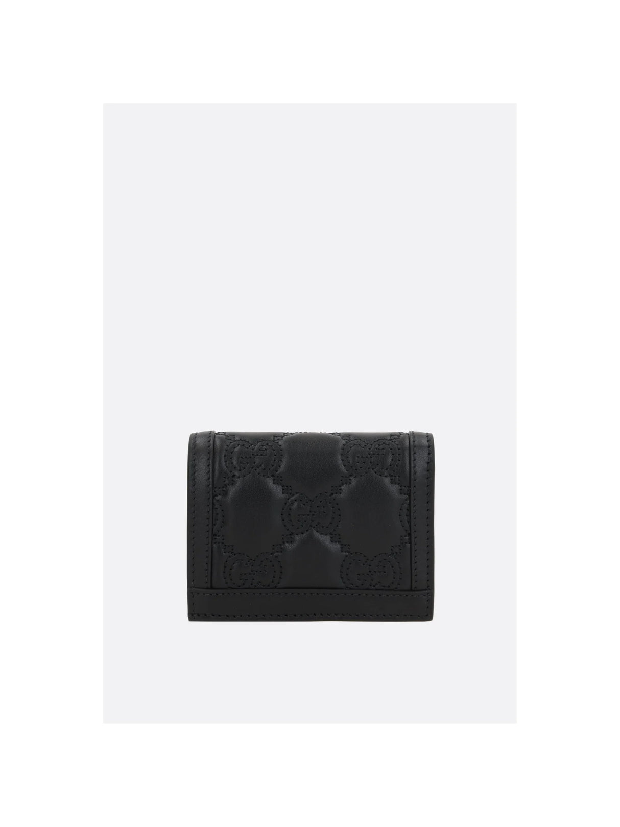 GG Leather Compact Wallet-GUCCI-JOHN JULIA