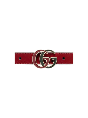 GG Marmont Reversible Thin Belt-GUCCI-JOHN JULIA