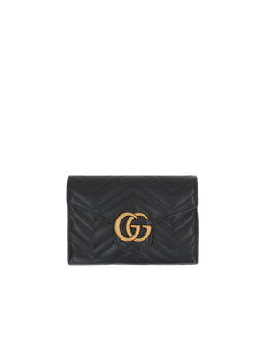 GUCCI-GG Marmont Super Mini Quilted Leather Bag-JOHN JULIA