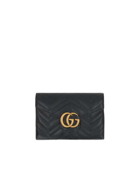 GUCCI-GG Marmont Super Mini Quilted Leather Bag-JOHN JULIA