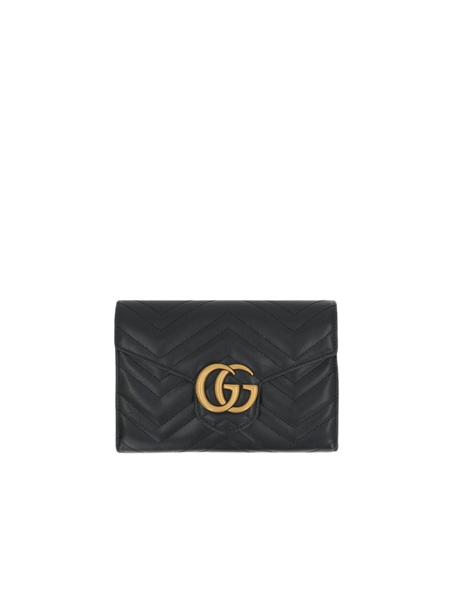 GUCCI-GG Marmont Super Mini Quilted Leather Bag-JOHN JULIA