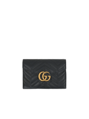 GUCCI-GG Marmont Super Mini Quilted Leather Bag-JOHN JULIA