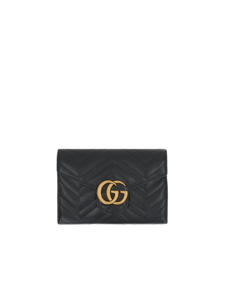 GUCCI-GG Marmont Super Mini Quilted Leather Bag-JOHN JULIA