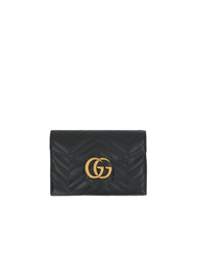 GUCCI-GG Marmont Super Mini Quilted Leather Bag-JOHN JULIA