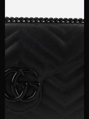 Gg Marmont Super Mini Quilted Leather Crossbody Bag