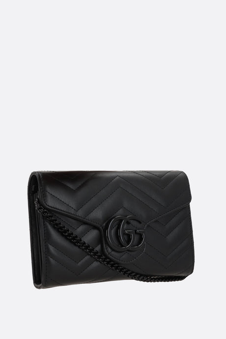 Gg Marmont Super Mini Quilted Leather Crossbody Bag