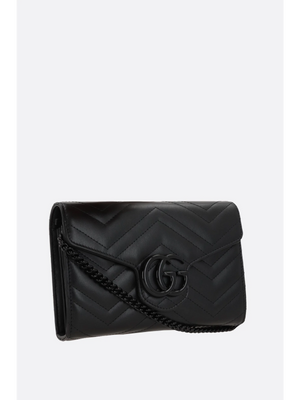 Gg Marmont Super Mini Quilted Leather Crossbody Bag