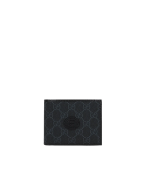 GUCCI-GG Supreme Canvas Bi-Fold Wallet-JOHN JULIA