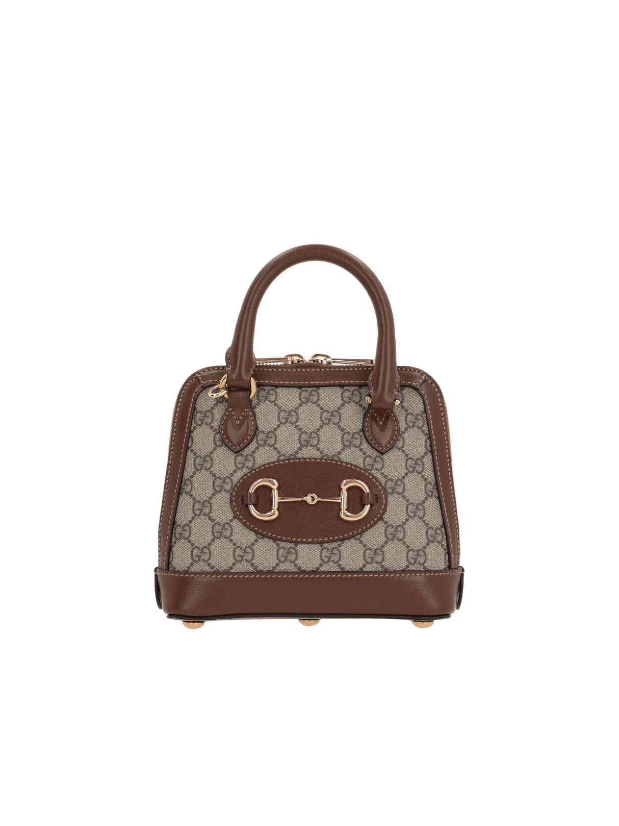 GG Supreme Canvas Horsebit 1955 Mini Handbag-GUCCI-JOHN JULIA