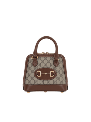 GG Supreme Canvas Horsebit 1955 Mini Handbag-GUCCI-JOHN JULIA