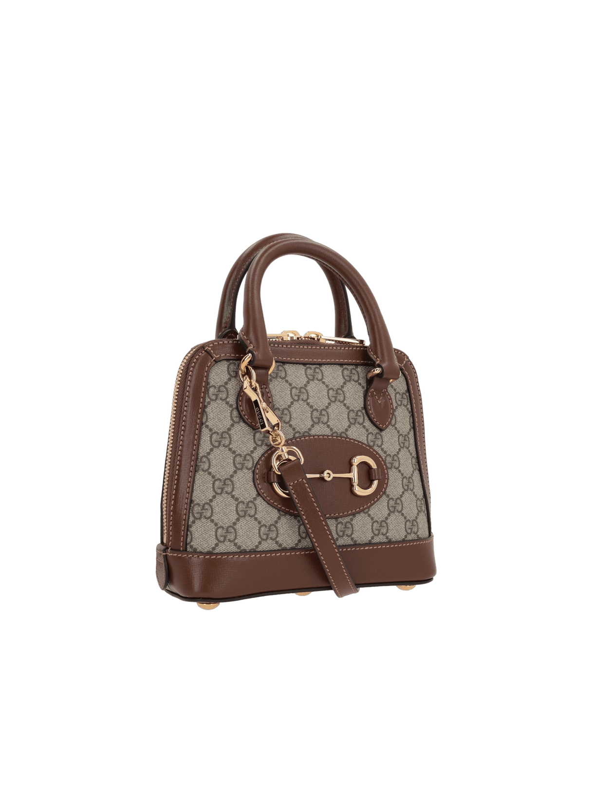 GG Supreme Canvas Horsebit 1955 Mini Handbag-GUCCI-JOHN JULIA