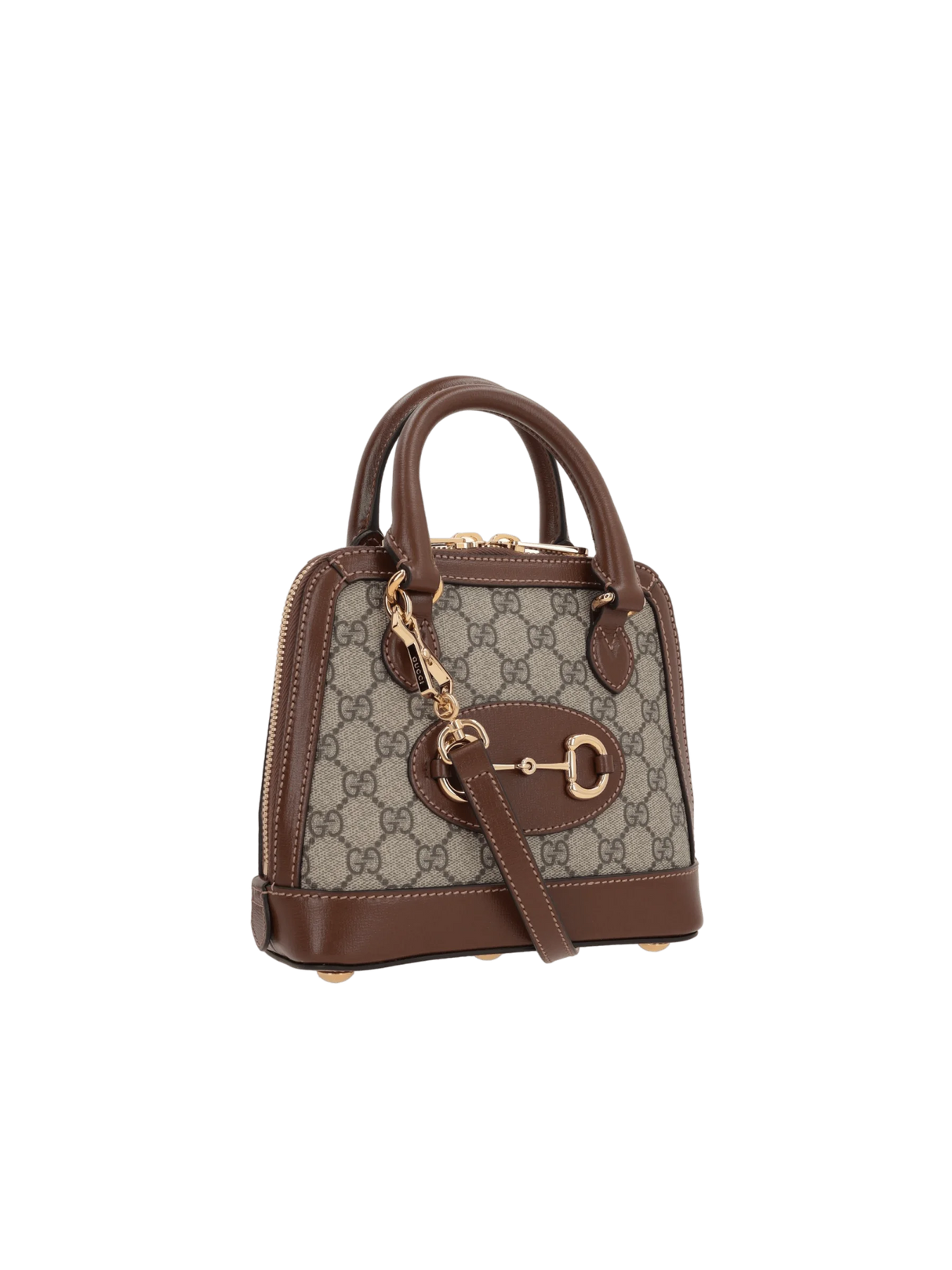 GG Supreme Canvas Horsebit 1955 Mini Handbag-GUCCI-JOHN JULIA