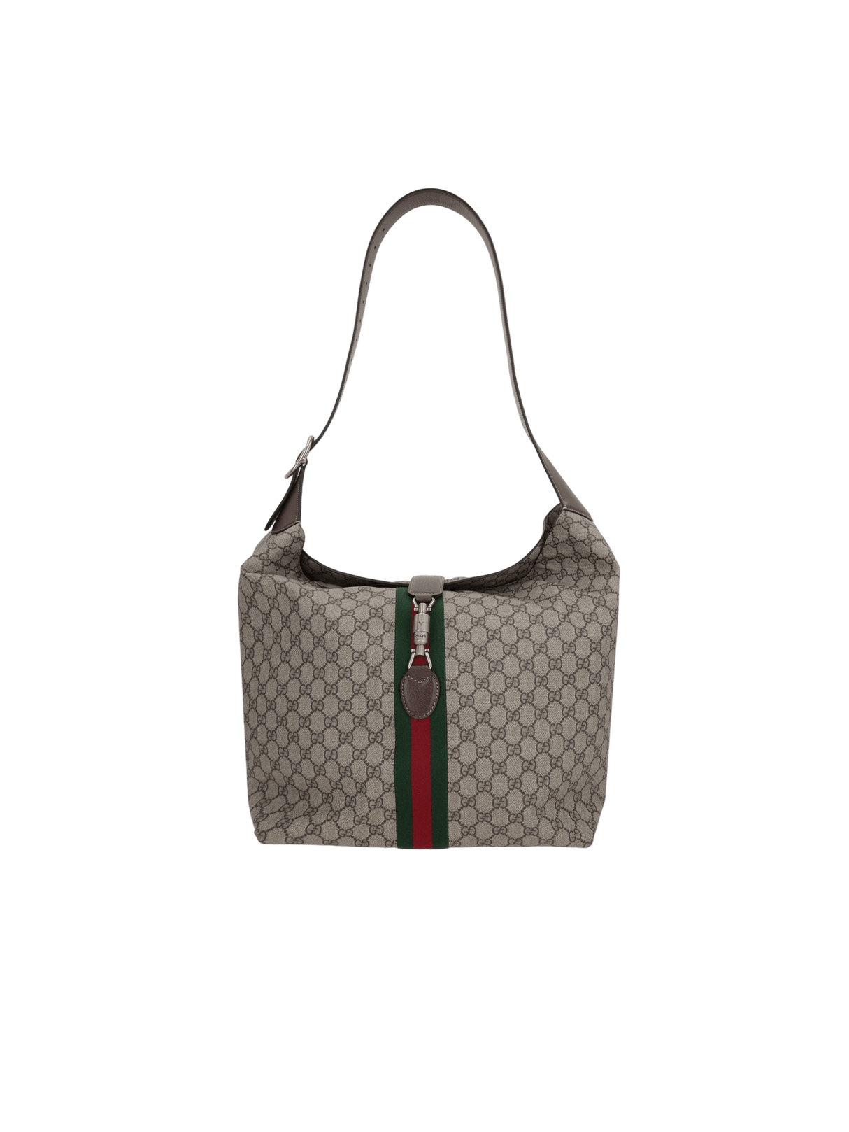 GG Supreme Canvas Jackie 1961 Medium Shoulder Bag-GUCCI-JOHN JULIA