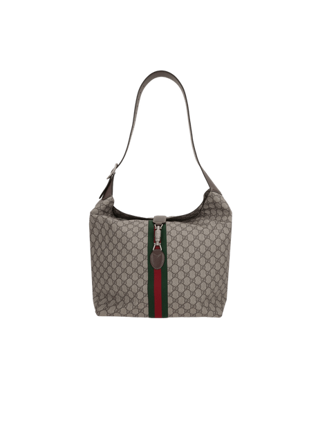 GG Supreme Canvas Jackie 1961 Medium Shoulder Bag-GUCCI-JOHN JULIA