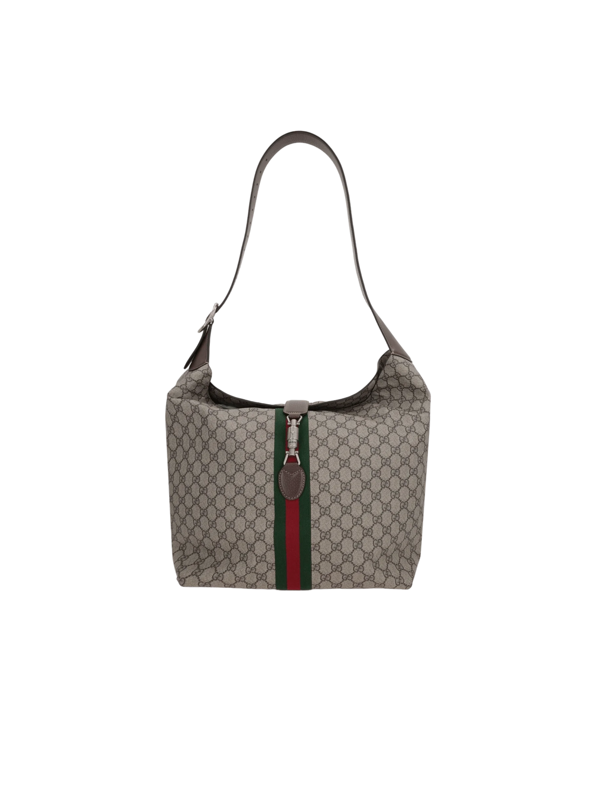 GG Supreme Canvas Jackie 1961 Medium Shoulder Bag-GUCCI-JOHN JULIA