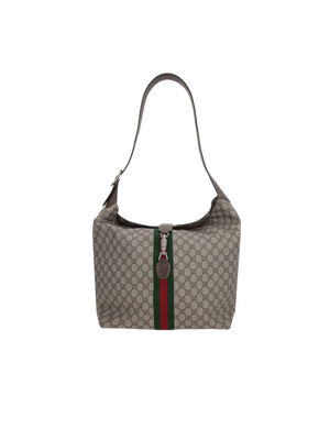 GG Supreme Canvas Jackie 1961 Medium Shoulder Bag-GUCCI-JOHN JULIA