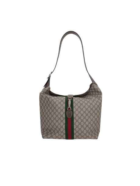 GG Supreme Canvas Jackie 1961 Medium Shoulder Bag-GUCCI-JOHN JULIA