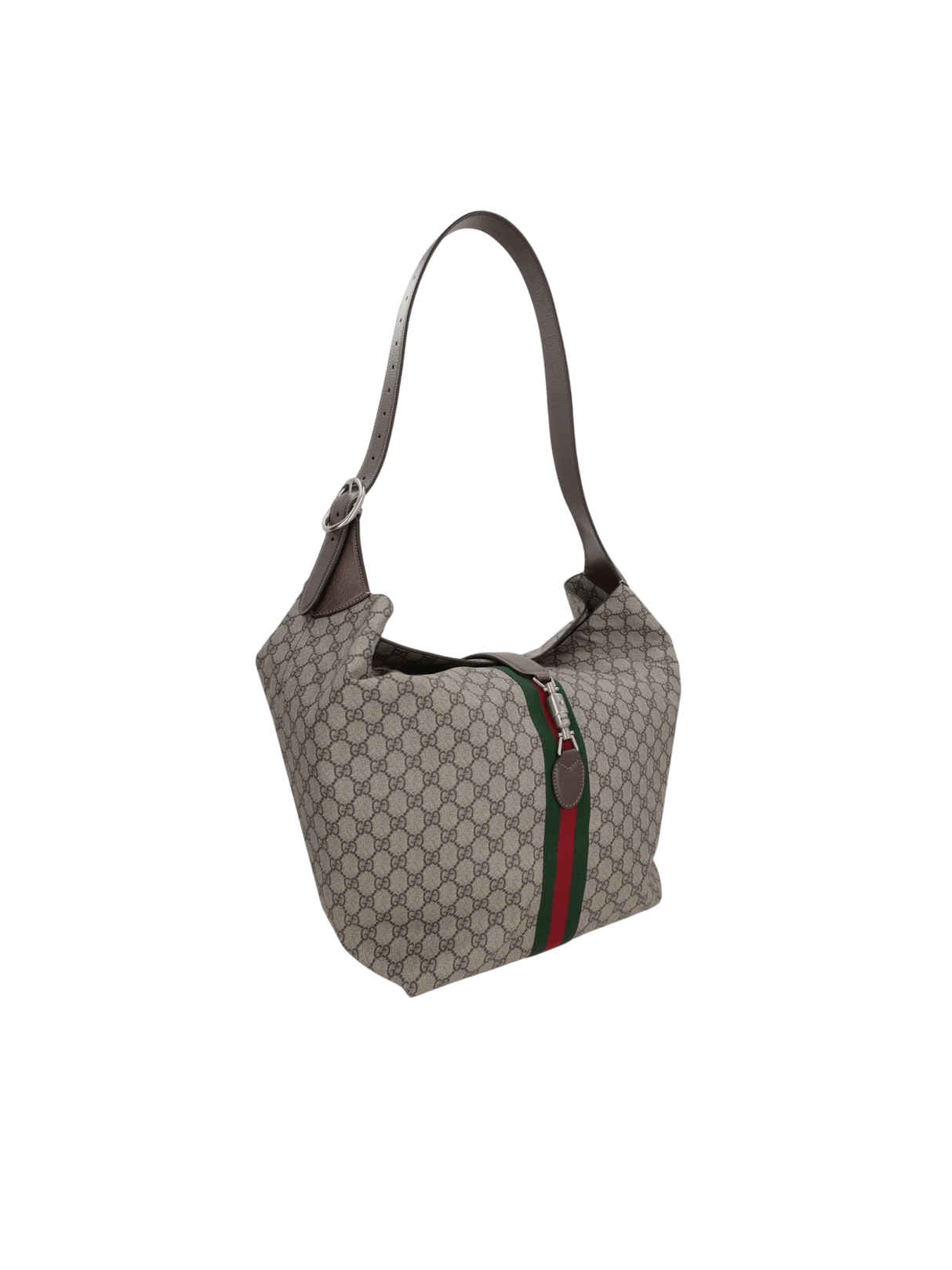 GG Supreme Canvas Jackie 1961 Medium Shoulder Bag-GUCCI-JOHN JULIA